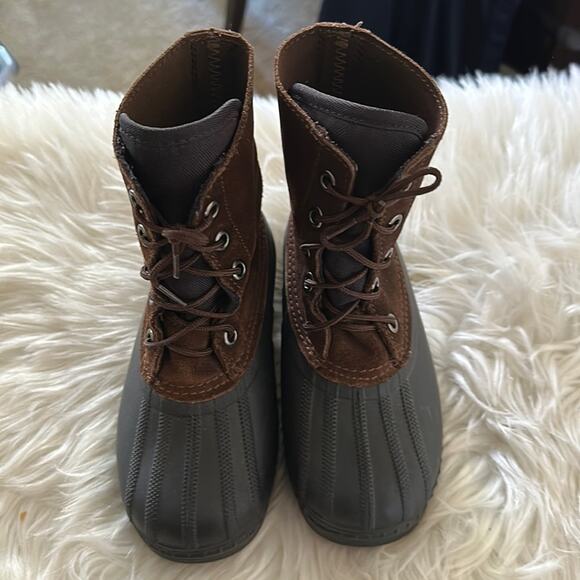 Kids Waterproof Lace Up Boots Size 11 - Picture 1 of 10